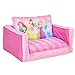 Produktbild Disney Prinzessin - Ausziehbares Minisofa – Aufblasbares Sofa und Liegestuhl (2-in-1)