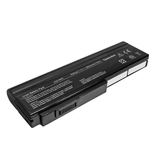Akku kompatibel zu Asus G50, G50VT, G60, G60VX, L50, L50Vn, M50, N43, Pro62, Pro64, VX5, X55, X57 - ersetzt A32-M50, A32-N61, A33-M50 - Li-Ion 6600mAh 11.1V