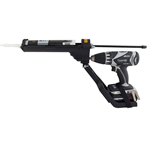 Revotool Kartuschenpresse 310 ml passend für alle Akku-Bohrmaschinen von 12 V bis 18 V, hydraulische / Silikon-Presse, 1 Stück, PRO450 - 3