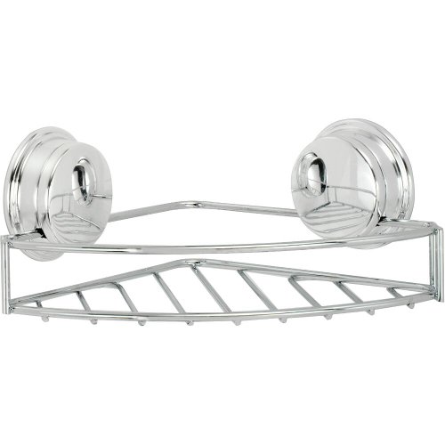 Preisvergleich Produktbild Croydex Stick-n-Lock Eck-Seifenkörbchen