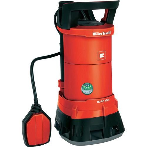 Einhell Schmutzwasserpumpe GE-DP 3925 ECO Power (390 Watt, max. 10.000 l/h, max. 6 m Förderhöhe, Fremdkörper bis 25 mm, stufenloser Schwimmerschalter)