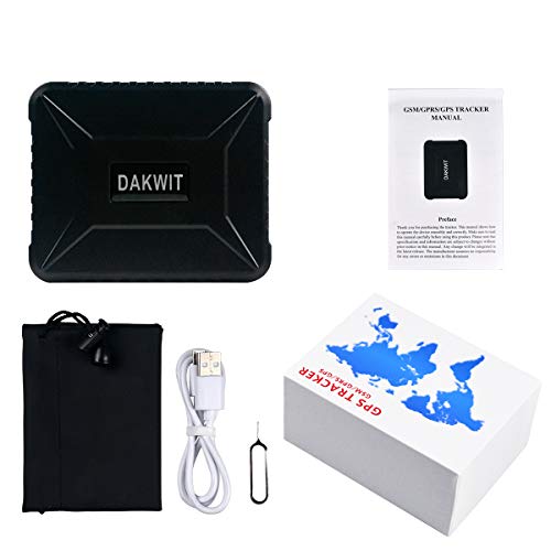 localizzatore gps da auto, GPS Tracker antifurto in tempo reale in 3 mesi di standby per auto con potente magnete 800mAh Dispositivo di localizzazione della batteria a pagamento Localizzatore GPS