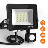 【APLICACIÓN AMPLIA】: la luz led resulta adecuada para interiores y exteriores, como en pared, patio, jardín, pasillo y peldaño, etc, incluso bajo la lluvia no afecta a la utilización del foco.