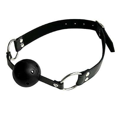 Culater® Esclave harnais Silicone Ball Gag BDSM Bondage Fetish bouche Restraints SM Sex Toy Noir