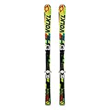 Praxis : Spur Volkl Junior Ski Racetiger SL Gelb Grün + Bindungen