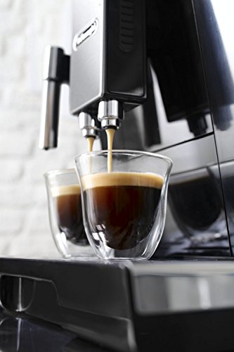 De’Longhi Eletta Cappuccino ECAM 45.766.B Kaffeevollautomat (Digitaldisplay, integriertes Milchsystem, Lieblingsgetränke auf Knopfdruck, Herausnehmbare Brühgruppe, 2-Tassen-Funktion) schwarz - 5