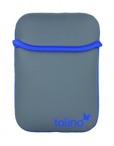 Preisvergleich Produktbild tolino Neoprentasche Universell Blau tolino Gerate und Zubehor