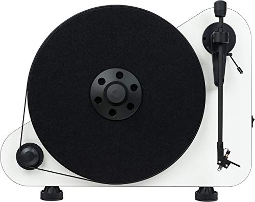 Pro-Ject VTE Giradischi a Posizionamento Verticale, Sinistro, Bianco