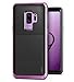 Produktbild Samsung Galaxy S9 Plus Hülle, VRS Design® Handyhülle [Schwarz+Violett] Silikon TPU Bumper Cover | Dual Layer Protection case | Ultra dünn hüllen [High Pro Shield] für Samsung Galaxy S9 Plus (2018)