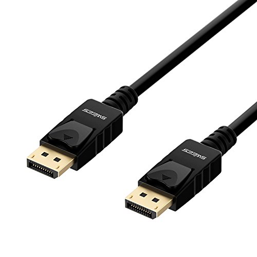 DisplayPort Kabel, Swees Ultra HD 1080p 4K Displayport 1.2 auf Displayport 1.2 Kabel Audio Video Adapterkabel mit Vergoldete Kontakte - 2m