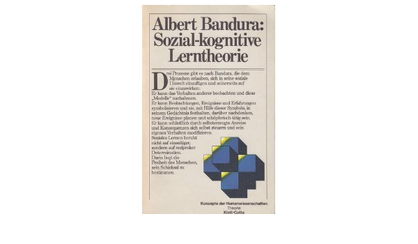 Sozial Kognitive Lerntheorie Amazon De Bandura Albert Bucher