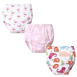 G-Kids Unisex Baby Kleinkind Trainerhosen Training Pants Windelhöschen Unterhose Waschbare Lernwindel Töpfchentraining 6PCS C 90