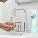 eBasic Rechargeable Facial Cleansing Brush, Electric Vibrating Sonic Waterproof Face Brush Cleansing System with 3 Brush Heads for Facial Exfoliating, Massaging, Microdermabrasion, Pore Minimizer, Helps with Acne, Dark Spots, and Blackheads