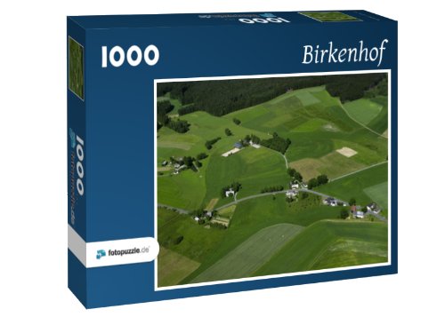 Preisvergleich Produktbild Birkenhof - Puzzle 1000 Teile mit Bild von oben