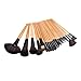 Professional 24 pcs Makeup Brush Set tools Make-up Toiletry Kit Wool Brand Make Up Brush Set Case Cosmetic brush