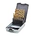 Produktbild Thürmer Tools 1-10 MM HSS-G SATZ GESCHLIFFENE BOHRER BESCHICHTET MIT x0,5 MM 19 Stück.