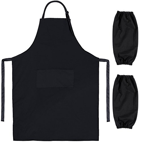 Zacro BBQ Grillschürze Küchenschürze für Männer und Frauen mit Ärmel