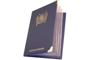 Etui-Shop WbK Mappe mit Zusatzfach, A4, Klassisch, Blau