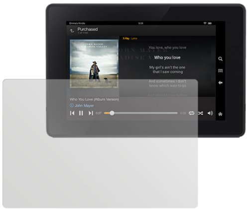 dipos Amazon Kindle Fire HD 7 Zoll Modell 2013 Schutzfolie (2 Stück) - Antireflex Premium Folie matt