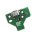Produktbild PS4 Dualshock Controller Ladebuchse Platine Charger Board 12 PIN - DALLY24
