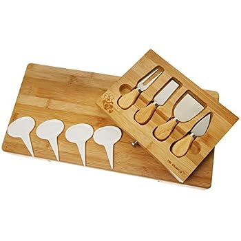 Plateau à Fromage Artesà En Bois D'Acacia 37x29cm | Plateau Service Brut Avec Écorce Pour Charcuterie & Apéro