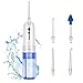 Produktbild Munddusche Elektrische USB 4 Modi 5 Düsen IPX7 kabellos testsieger Wasser Flosser zum Reisen zahndusche Zahnreiniger 200ml MEHRWEG von ELEHOT