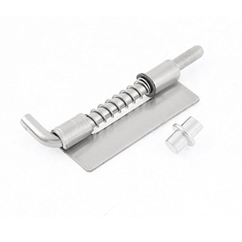 Preisvergleich Produktbild 70mm Länge Tür-Fach-Edelstahl-Federriegel Slide Grendelriegel