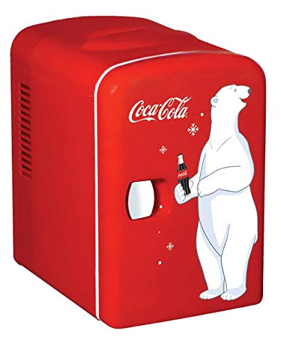 Coca-Cola kwc4 Frigorifero, elettricamente, Unisex, per Adulti, Rosso