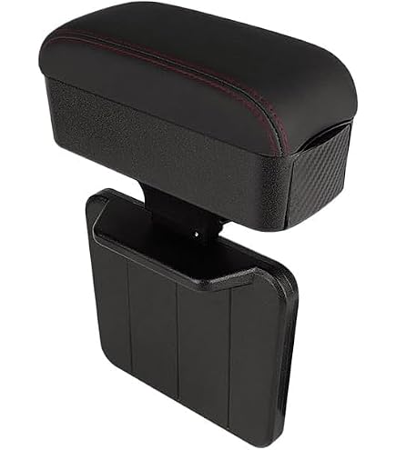 Plateau Rangement Console Centrale Inférieure VW ID.4 / Crozz 2021-2024 - ABS Avec Tapis Caoutchouc