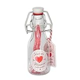 ca. 14,5 cm Höhe, 4,5 cm Ø, ca. 5,5 cm Breite am Bügelverschluss