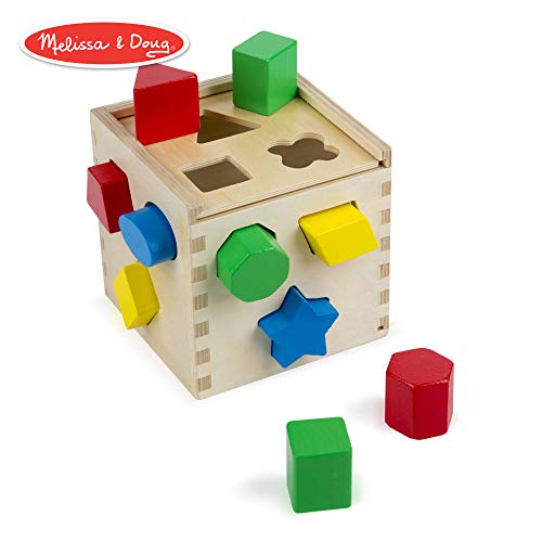 Sablon Melissa & Doug - Cubo para clasificar Formas (10575)