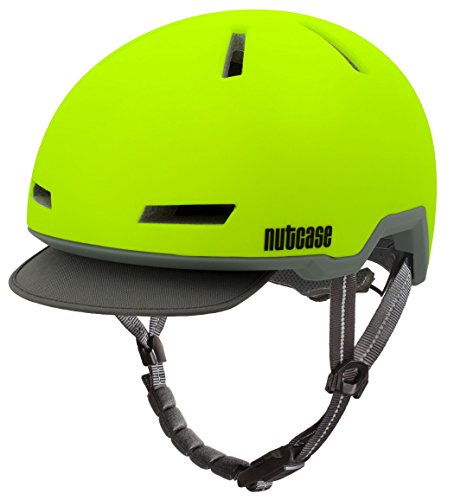 Preisvergleich Produktbild Nutcase - Tracer, Fahrradhelm für Erwachsene, Spark Yellow Matte, Mittel / Groß