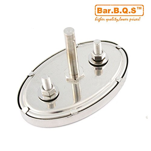 Bar.B.Q.S 01T14 7.6cm Temperaturregler Kochen Barbecue Barbecue Grill Ofen-Raucher-Grill New BBQ Smoker Templehre Thermometer - 2