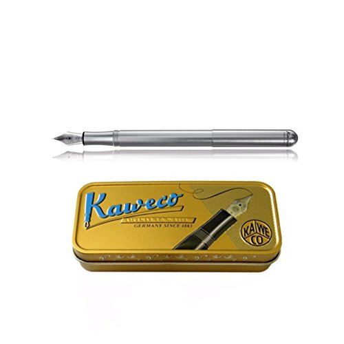 Preisvergleich Produktbild Kaweco Liliput Alu Füllhalter silber B (Breit)