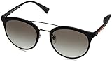 Protective case included Prada Sport 0PS04RS DG00A7 54 gafas de sol, Negro (Black Rubber/Grey), Hombre
