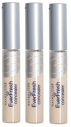 3 x Maybelline New York EverFresh Concealer - Light Beige