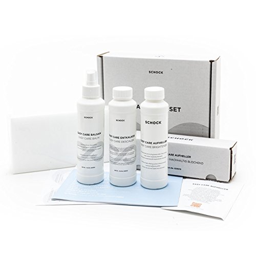 Aufheller Balsam Reiniger Granitspülen Pflegemittel Reinigungsmittel Set - NUR für helle Spülen