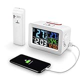 [Kompakt und Praktisch] Der Wecker braucht sehr wenig Platz und ist geeignet für Gewächshaus, Kinderzimmer, Lager, Wohnzimmer, Schlafzimmer usw. Ideales Geschenk für Eltern und Kinder. Garantie bis 3 Jahren