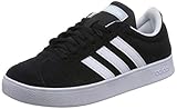 Hochwertiger Material-Mix adidas Damen VL Court 2.0 Fitnessschuhe, Schwarz (Negbas/Ftwbla/Aeroaz 000), 39 1/3 EU