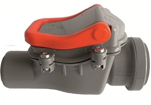 Rückstauverschluss Ø DN 50 mit verriegelbarer Rückstauklappe ( Aquer ) - 2