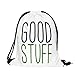 Produktbild Beutel Good Stuff Guter Stoff Statement Print Aufdruck Stringbag Jutebeutel Turnbeutel Gymbag Blogger Wear