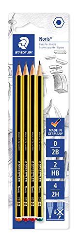 Staedtler 120S BK4DPack de 4 lápices, surtido: colores aleatorios
