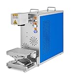 laser 20w fiber PORTÁTIL Y CÓMODO: 2 asas en la parte superior de la máquina están diseñadas para un movimiento cómodo
