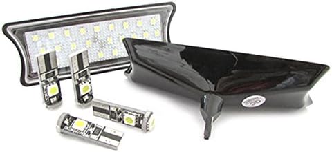 Kit Plafoniera Luci Led Di Cortesia Lettura BMW E60 E65 E87 Bianco 4 Lampade Led T10 Canbus Incluso&amp;#8230,