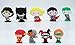 Produktbild Superhelden Justice League Set 9 Figuren 5cm Kuchen Topper Cake Topper Original - Batman The Flash Superman Wonder Woman Joker Etc.