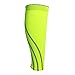 Produktbild KaariFirefly 1 Stück, Unisex, Kompression Bein Sleeve Sport-Socke, für Fußball mit Haltesicherung, leuchtend grün, M