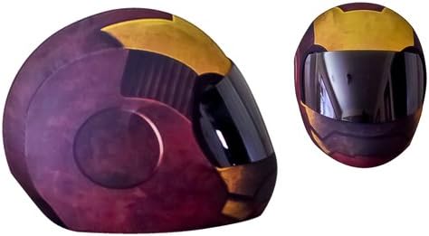 Skullskins Elastic Motorcycle Bike Helmet Cover - Iron Head