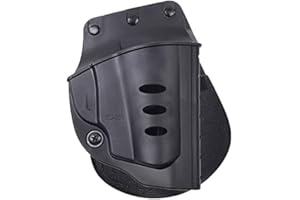 Gexgune Nuovi Accessori Tattici per Armi da Caccia Cintura Fondina Mano Destra Pistola RU-101 Fondina per Paddle Rotante per SP-101 Ruger LCR 38 LCR 357