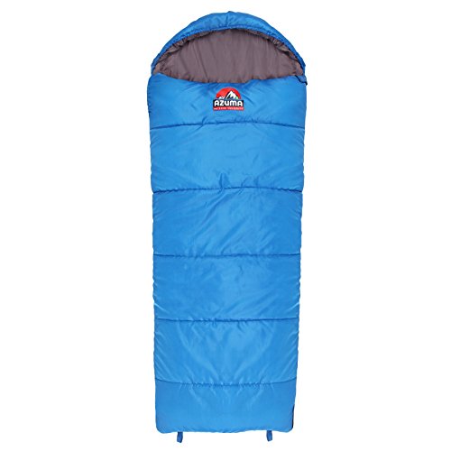 Azuma Childrens Kids Junior Mummy Sleeping Bag 1-2 Season Camping Sleepovers