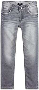 Hugo Boss Boys Light Grey Skinny Fit Jean 8Y